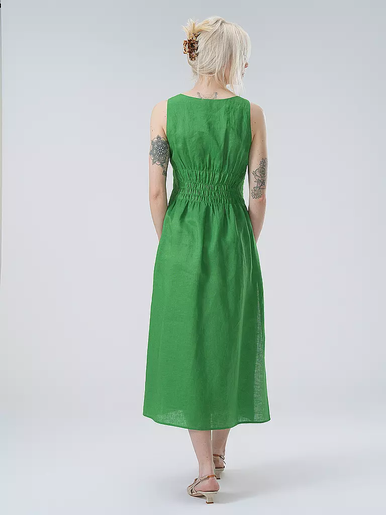 TORY BURCH Maxikleid grün