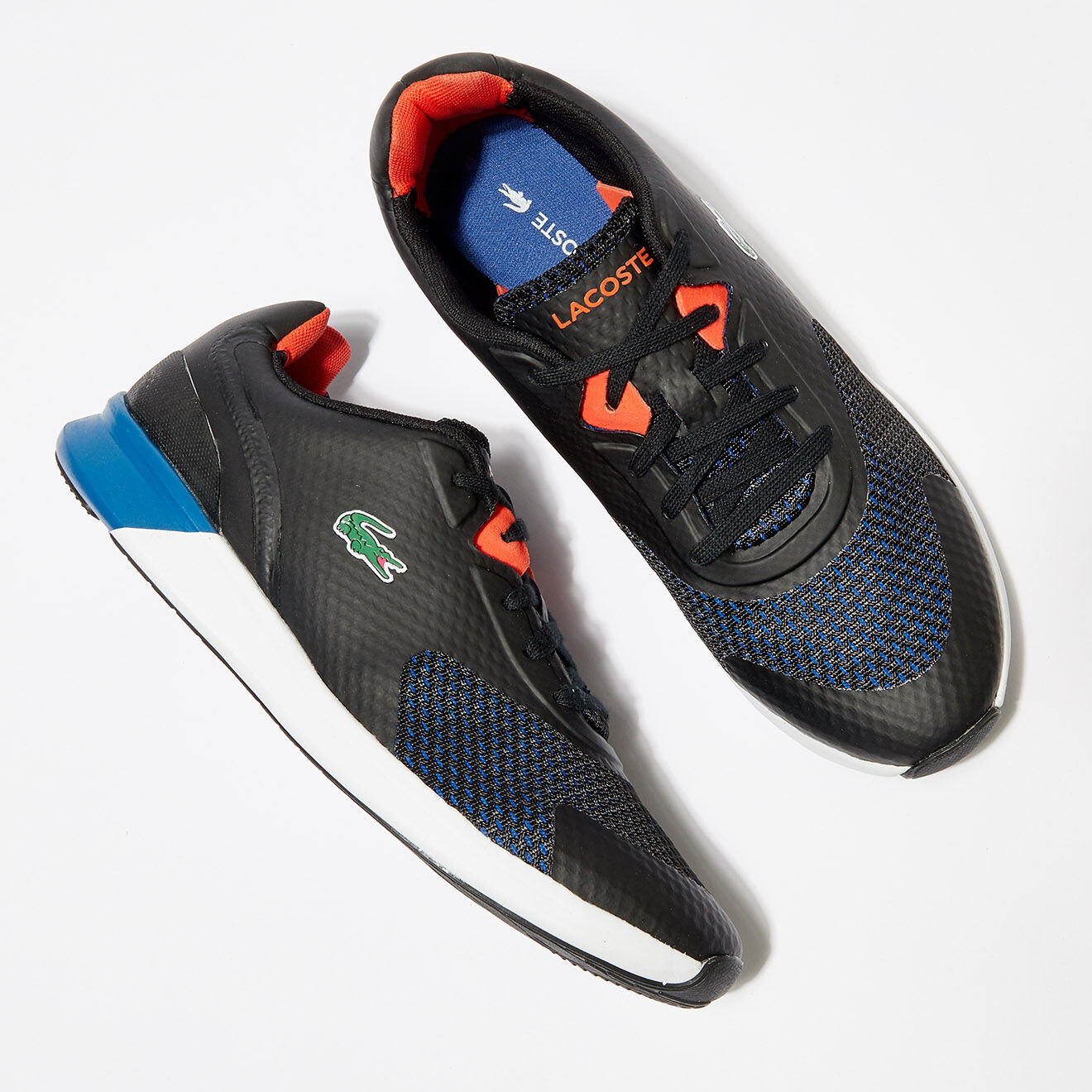 Lacoste Baskets Ltr.01 317 6 noir/bleu foncé