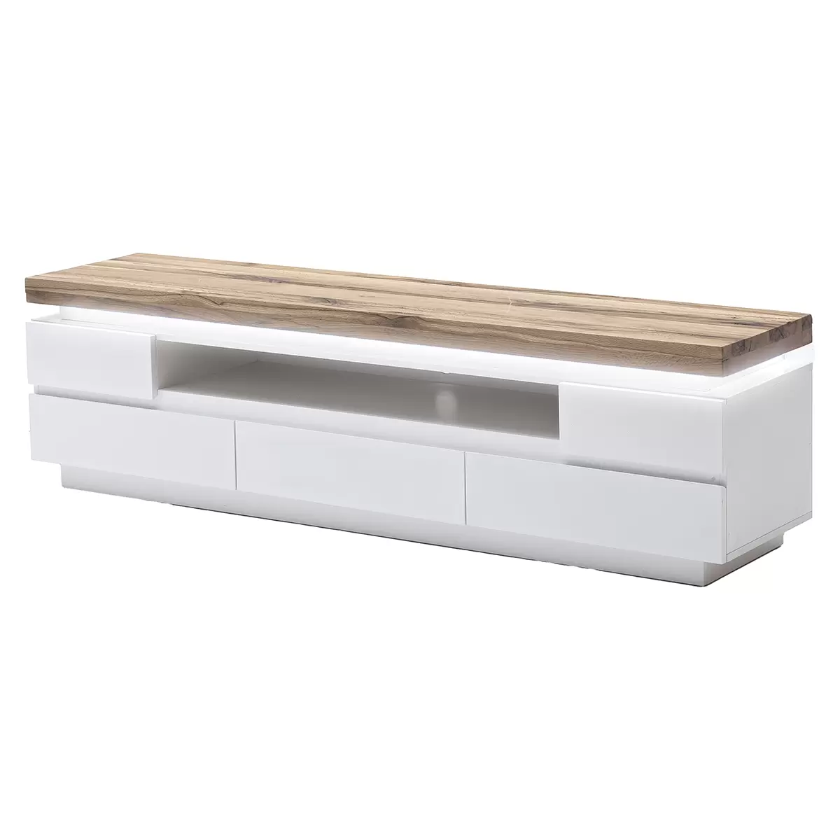 Lowboard Romina Artisan Eiche,weiss