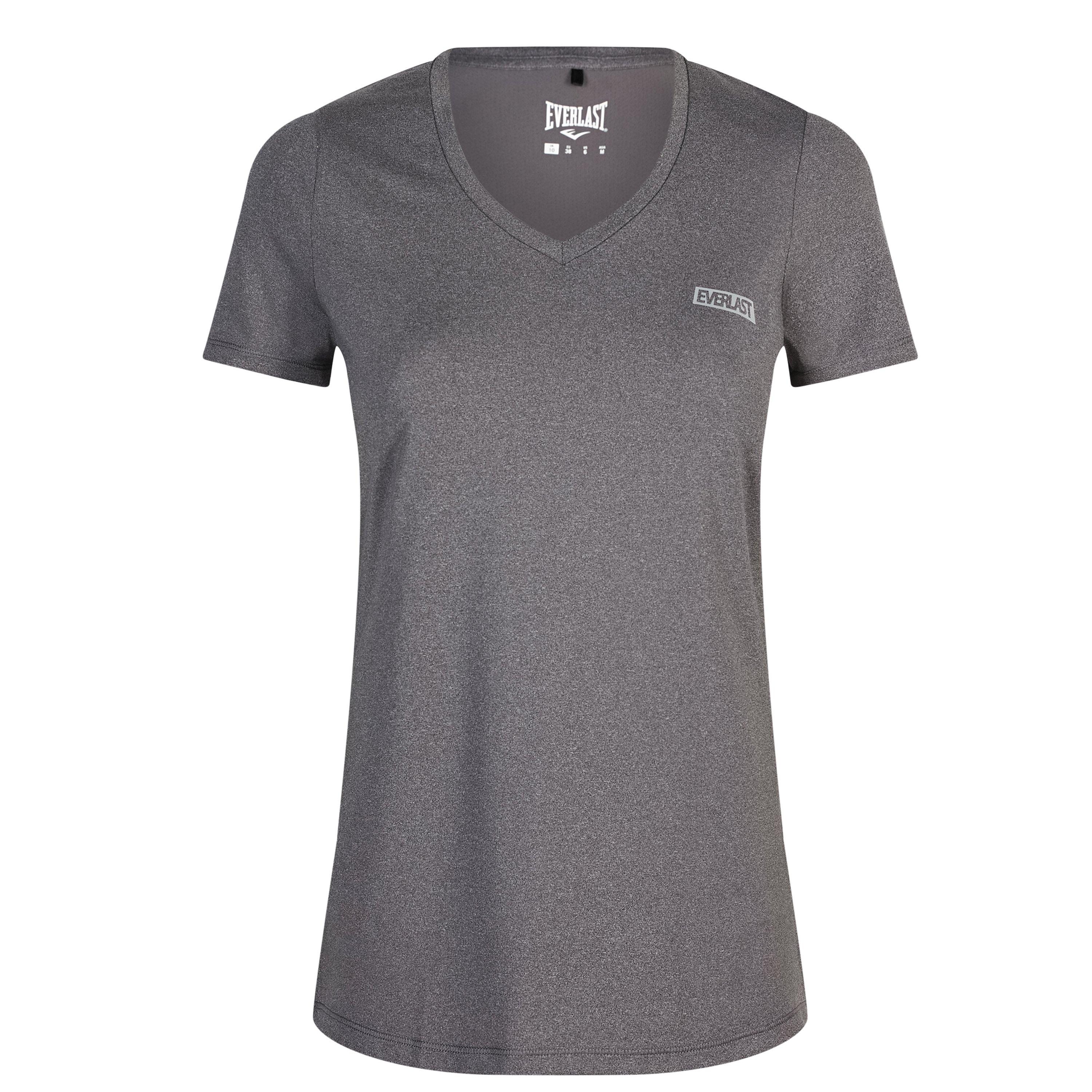 Everlast V Neck Mesh T Shirt Womens