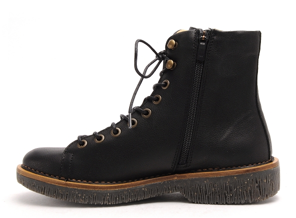 El naturalista boots bottine plates femme volcano 5572 noir