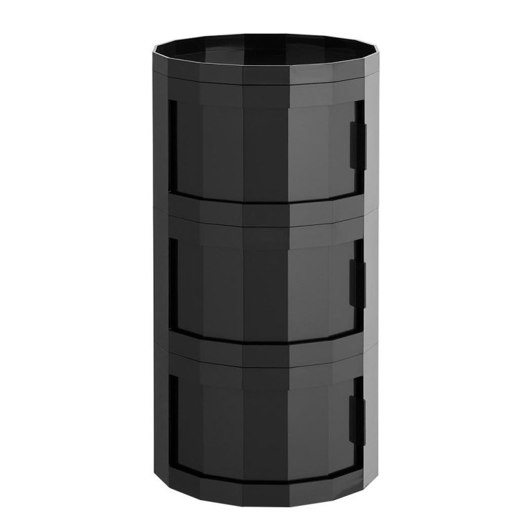 Hay Facetkast inclusief poten en wielen 3 deuren Anthracite