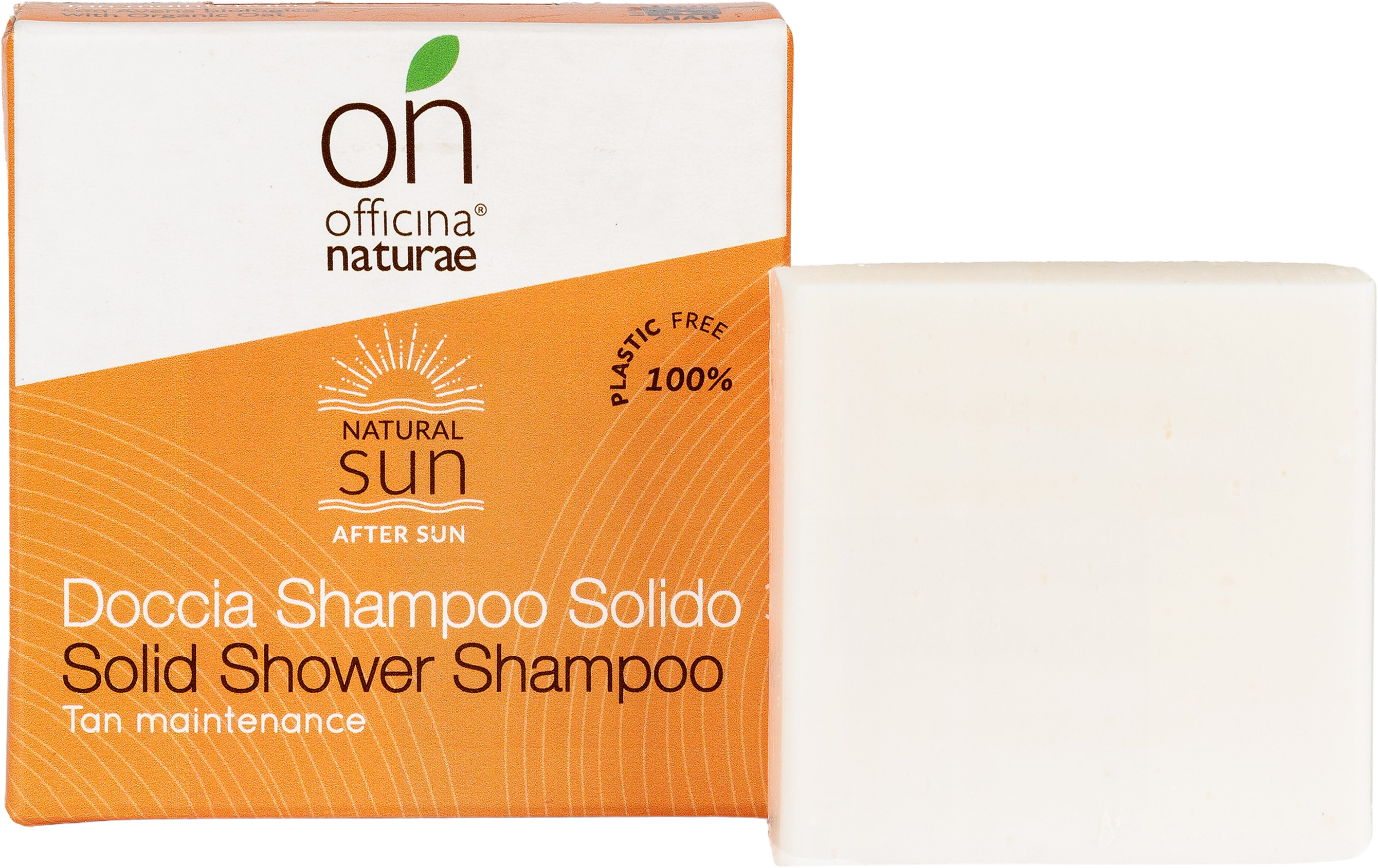 Officina Naturae  onSUN Solid 2in1 After Sun Shower & Shampoo, 50 g