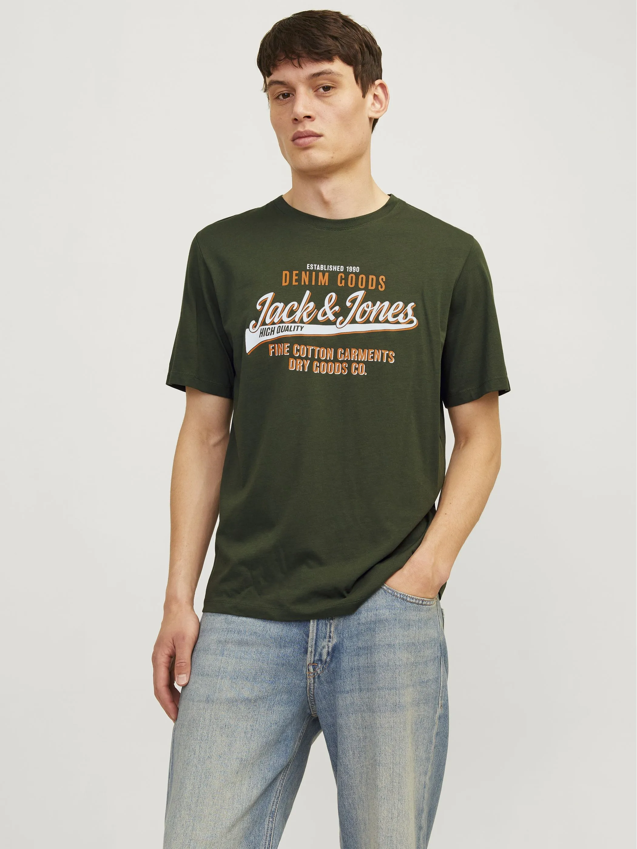 Jack&Jones JJELOGO TEE SS O-NECK T-Shirt