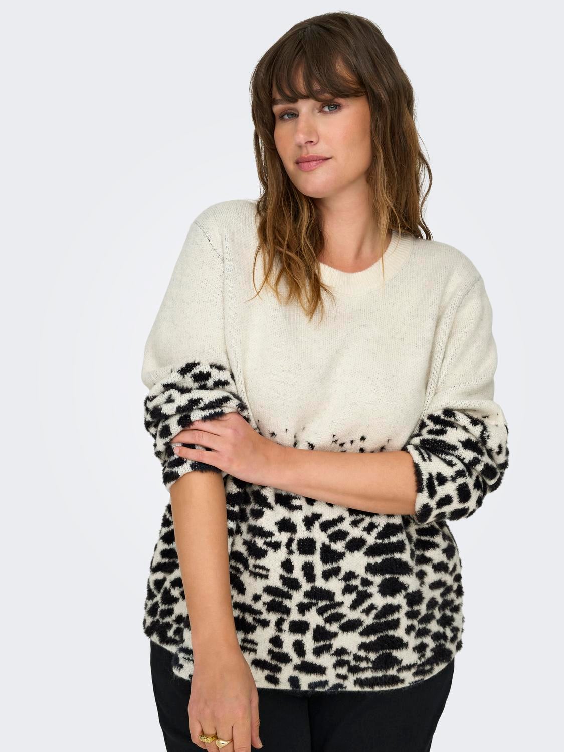 CARANNI Strickpullover Birch