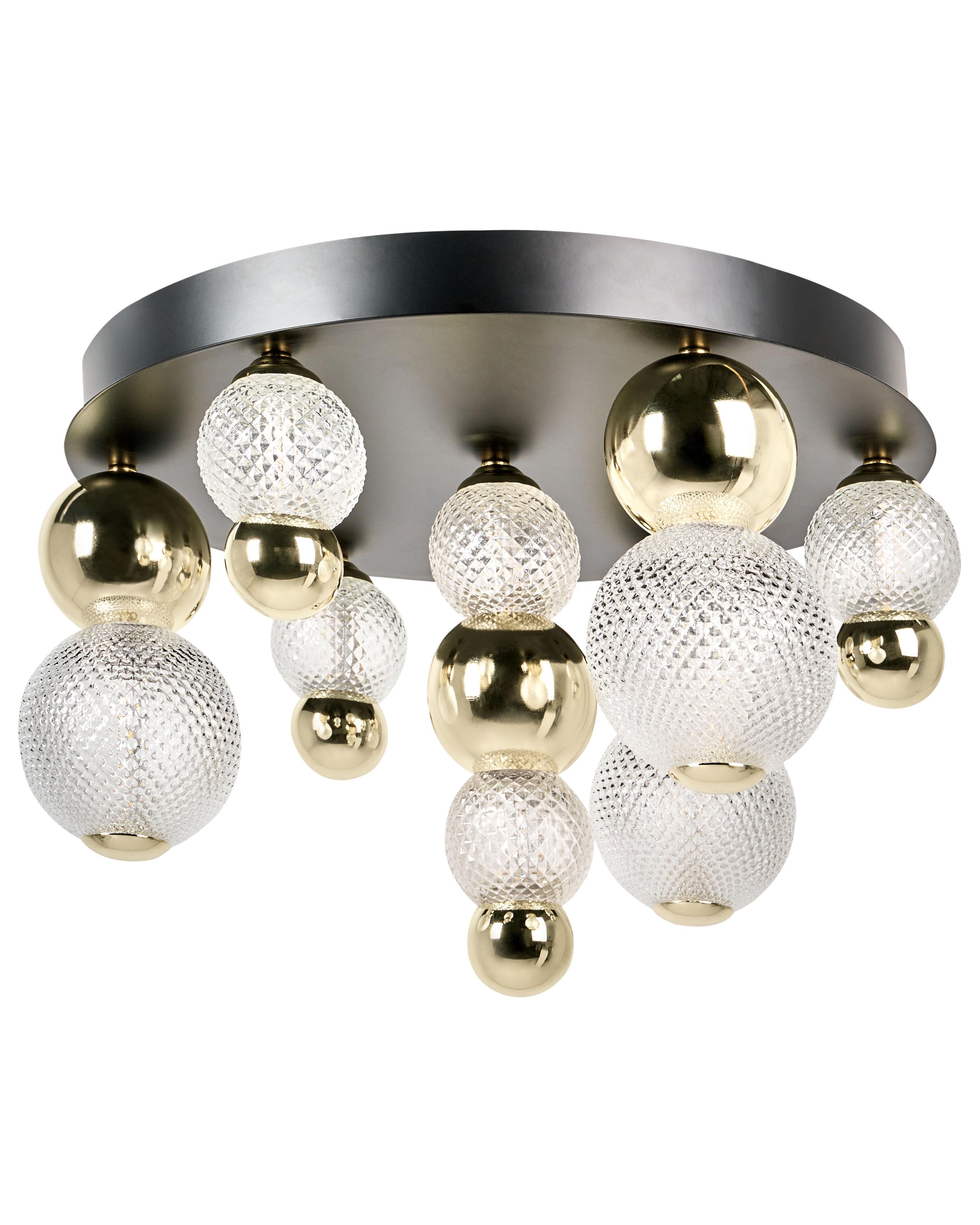 LED plafondlamp SORA Glas Goud