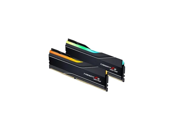 G.Skill Trident Z5 Neo RGB - DDR5 - sæt - 32 GB: 2 x 16 GB - DIMM 288-PIN - 6000 MT/s / PC5-48000 - CL30 - 1.35 V - ikke bufferet - ikke-ECC - mat sort