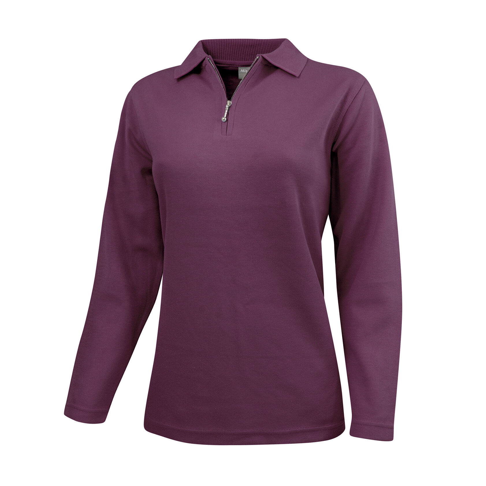 Sweat-Shirt mit feiner Ripp-Optik
