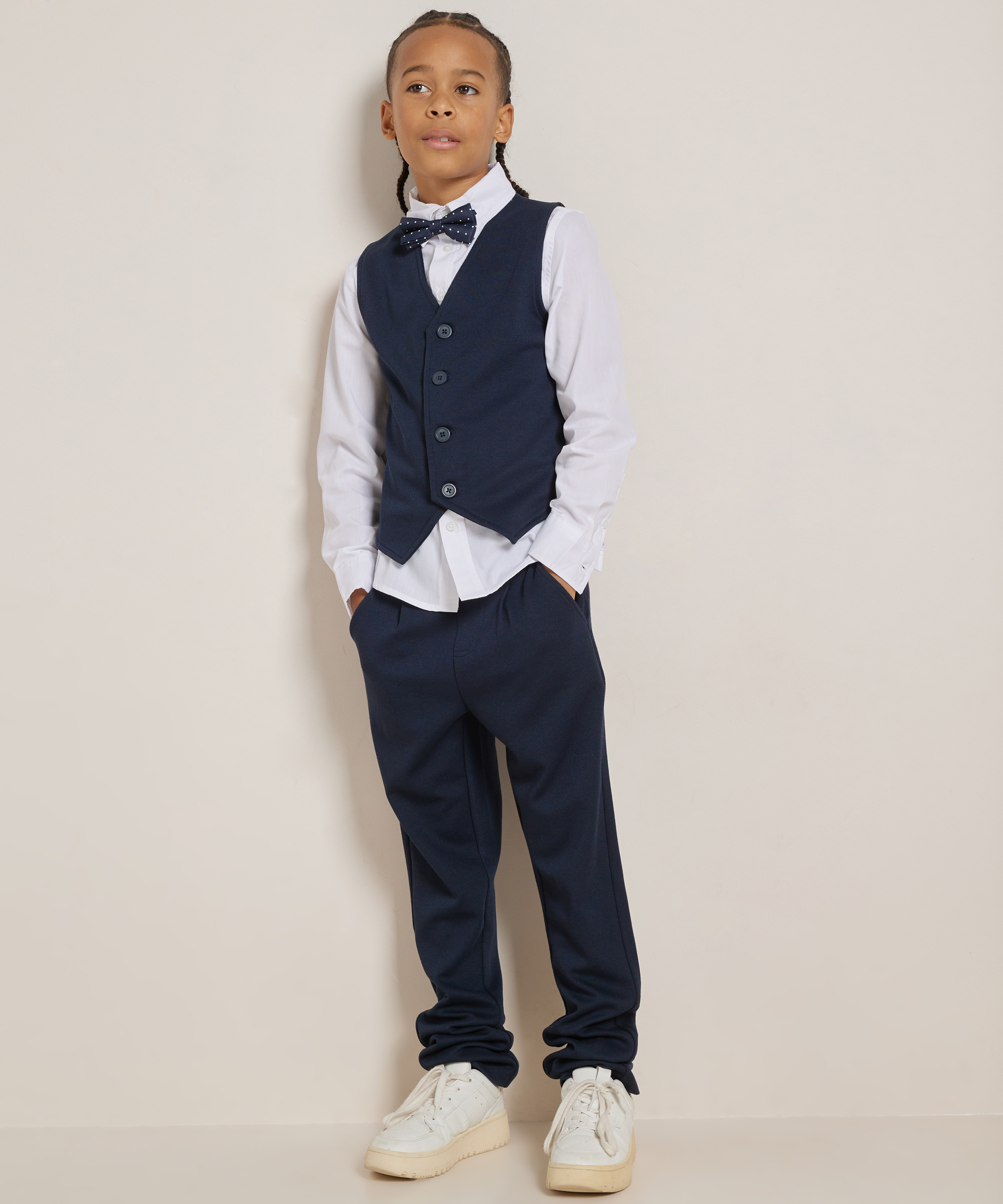 uni slim fit broek
