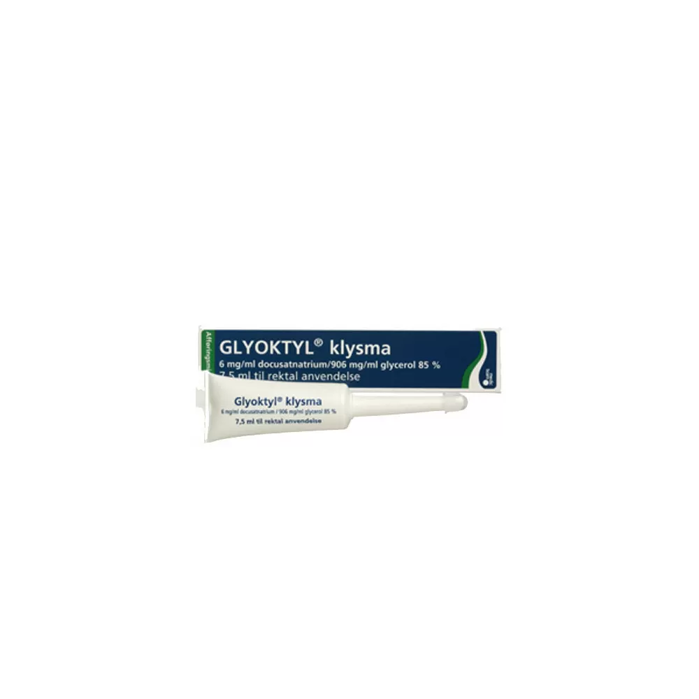 Glyoktyl Klysma - 100 x 7,5 ml