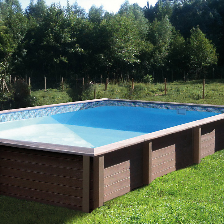 Piscine béton rectangulaire Naturalis LDD L.4,67 x l.3,24 x h.1,28 m