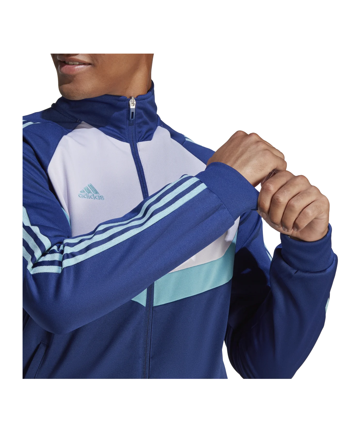 adidas Tiro Jacke Blau