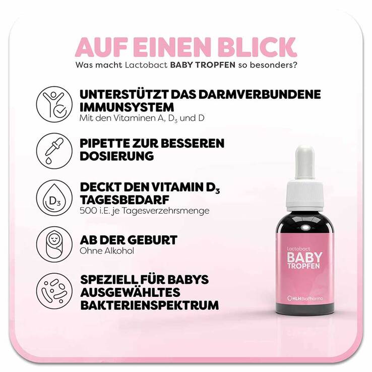 Lactobact Baby Tropfen, 15 ml