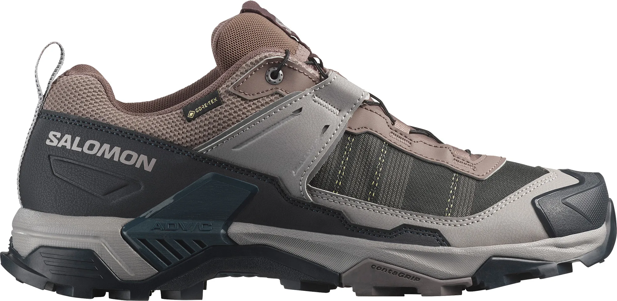 Salomon Men's X Ultra 5 GORE-TEX Iron/Dark Navy/Gull