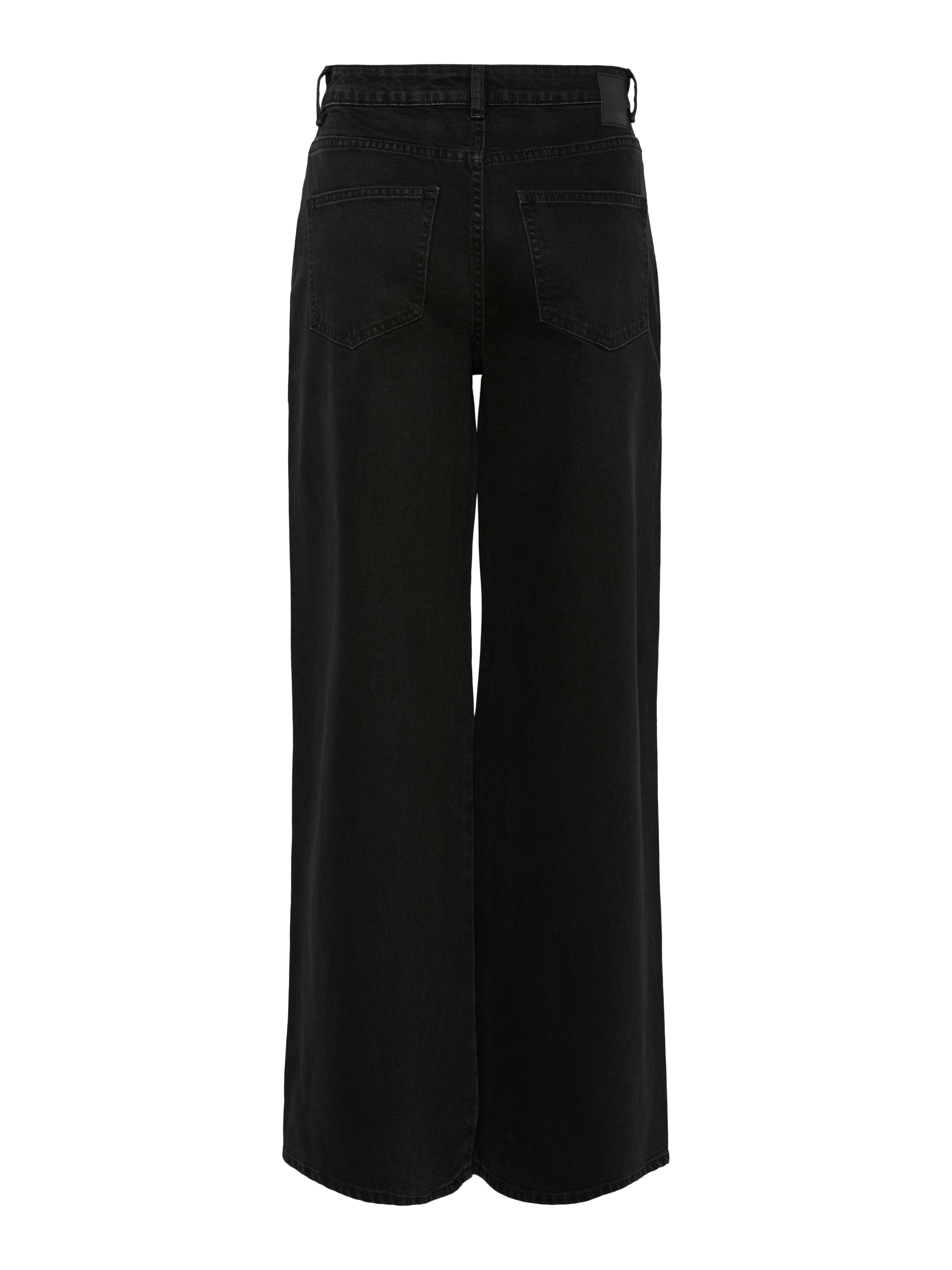 pieces High-waist-Jeans »PCSELMA HW WIDE JEANS BL NOOS BC«