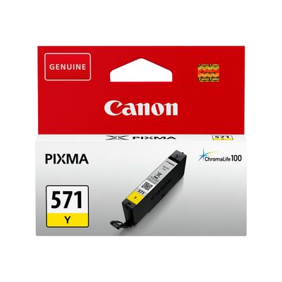 Canon CLI-571 - jaune - cartouche d'encre originale