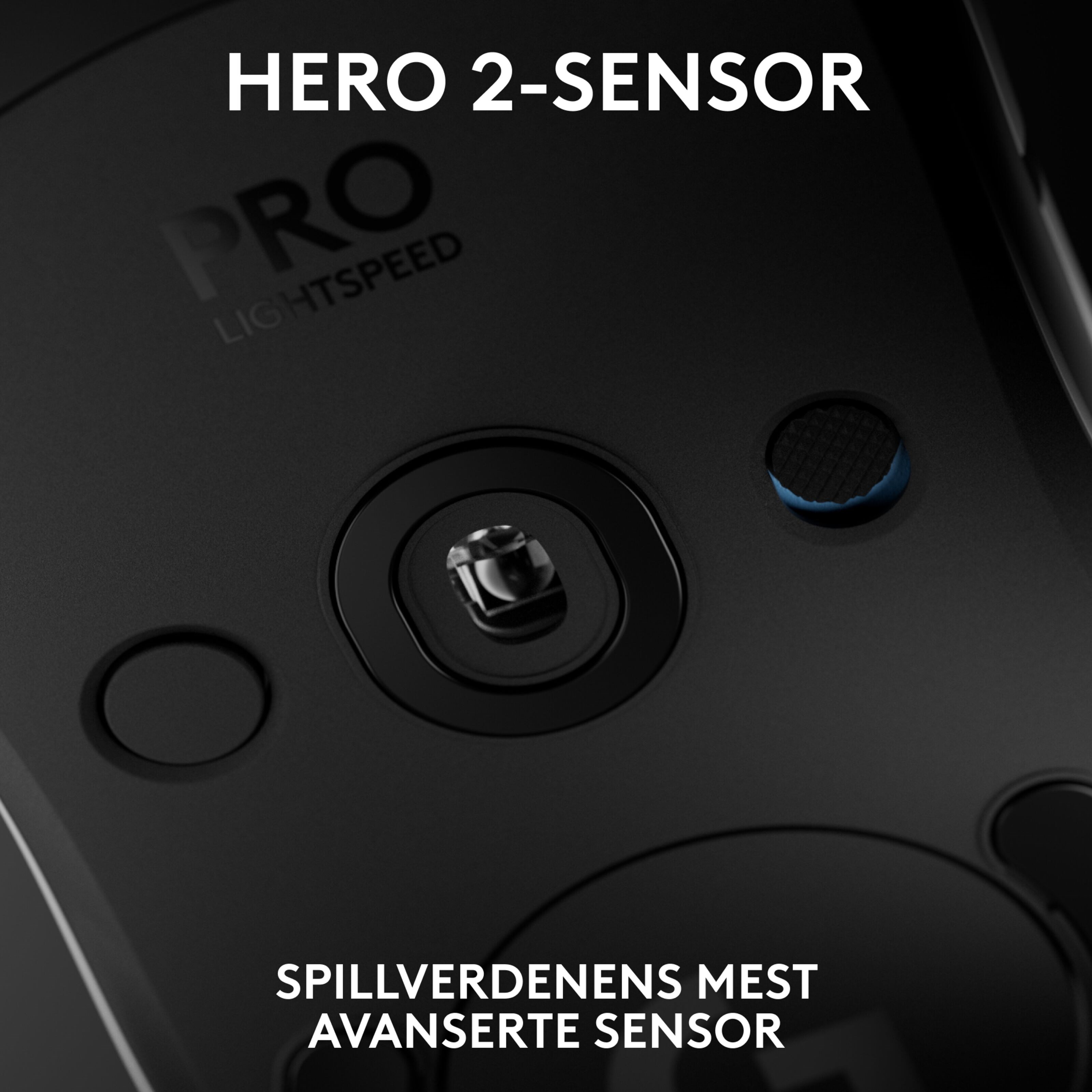 Logitech G Pro 2 Trådløs gamingmus for proffer Hvit