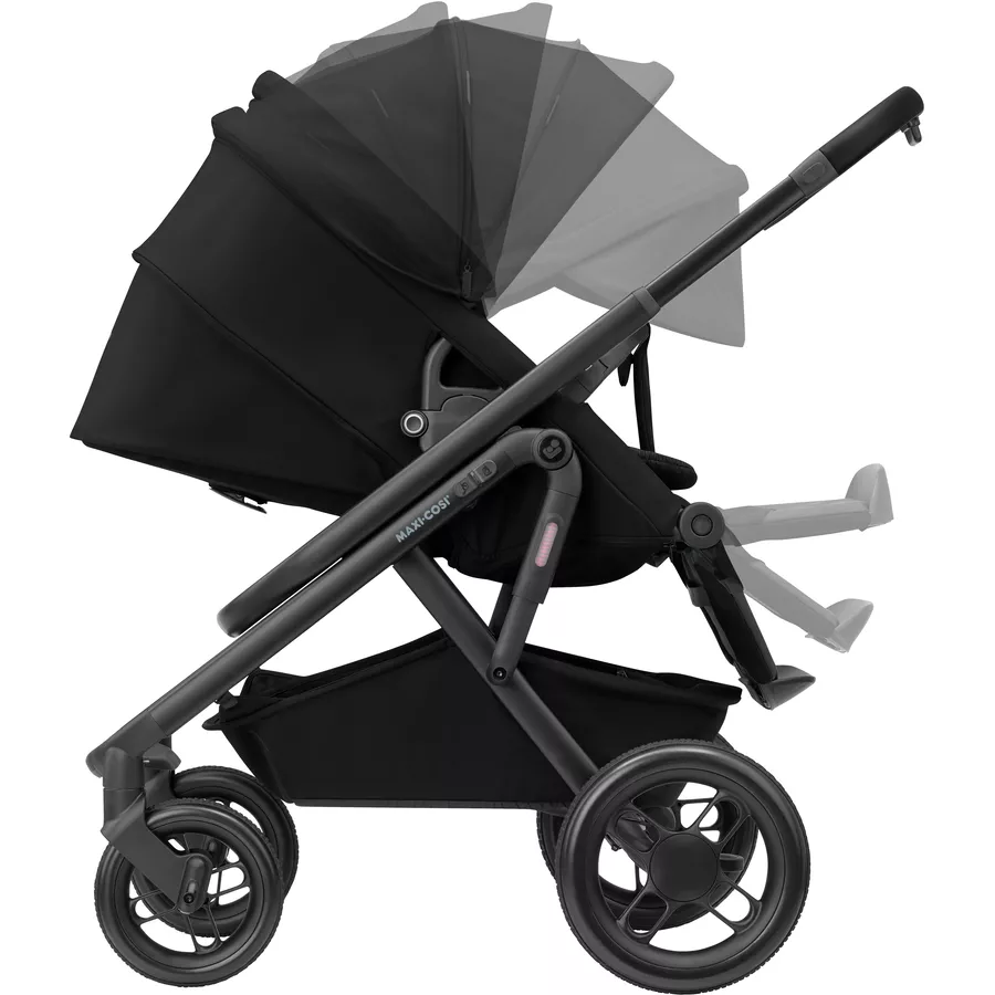MAXI COSI Kombikinderwagen Lila XP Plus Essential Black