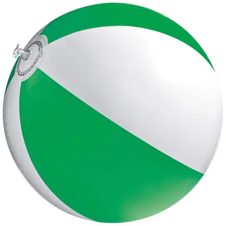 Macma Strandball grün-weiß