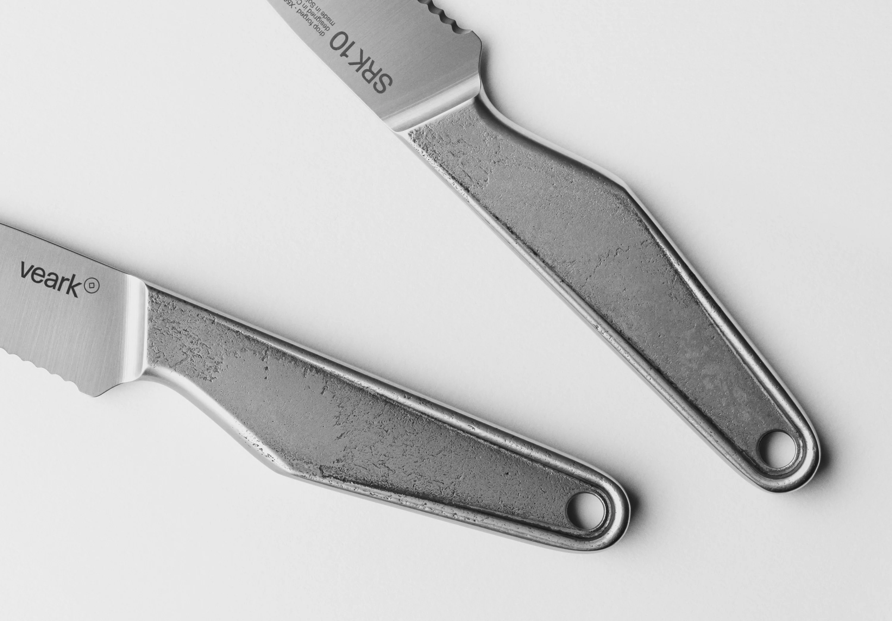 Veark  SRK10 Serrated urtekniv - rustfrit stål