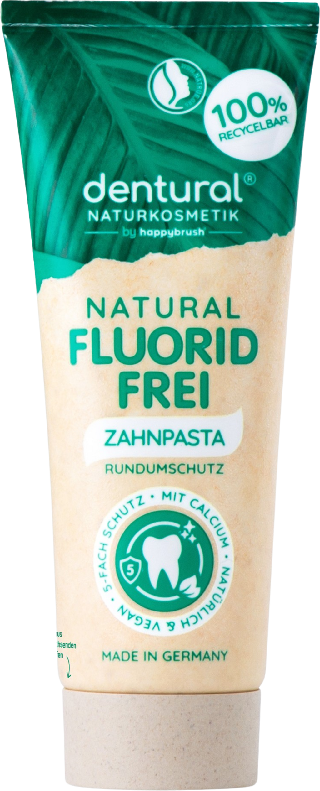 happybrush  dentural® Zahnpasta, 75 ml