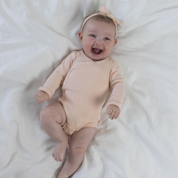 Feetje The Magic is in You Rib Wikkelromper - Roze