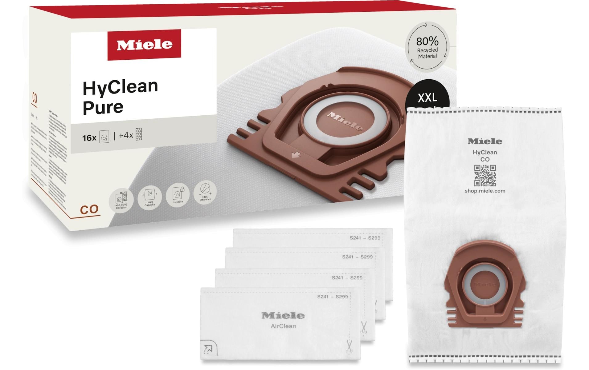 Staubfilterbeutel XXL-Pack CO HyClean Pure 16 StückStaubsaugerbeutel für alle Guard M1 Modelle