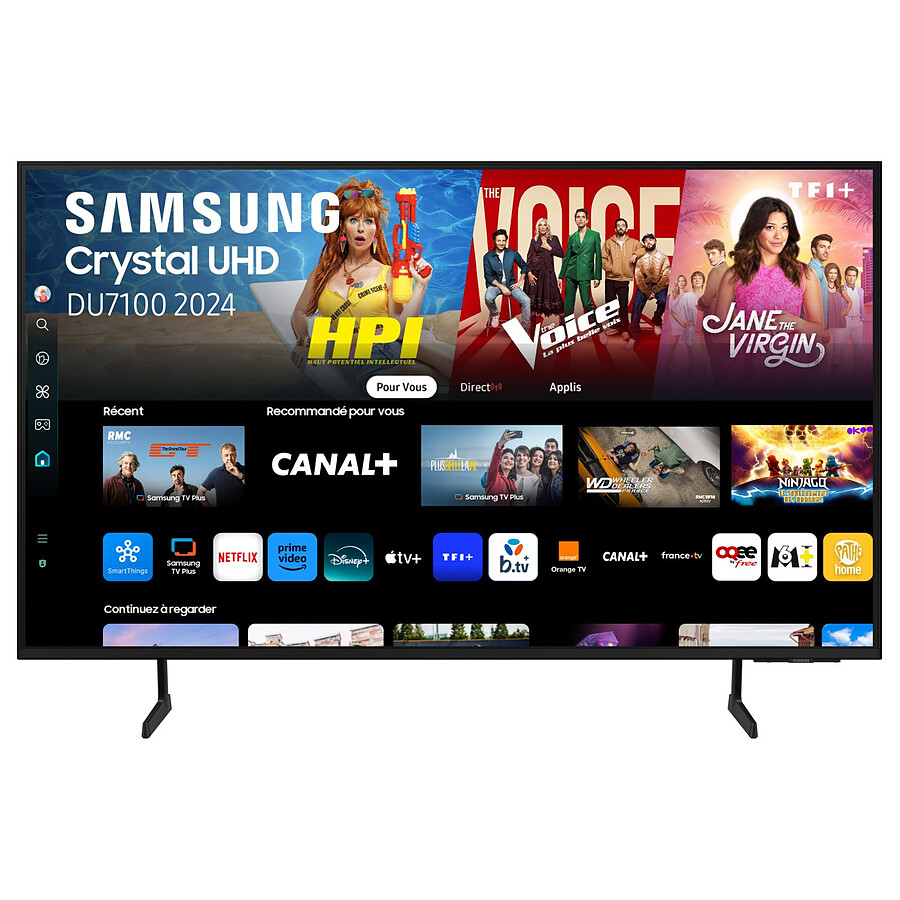 SAMSUNG TU50DU7100K - TV LED 4K UHD HDR - 126 cm