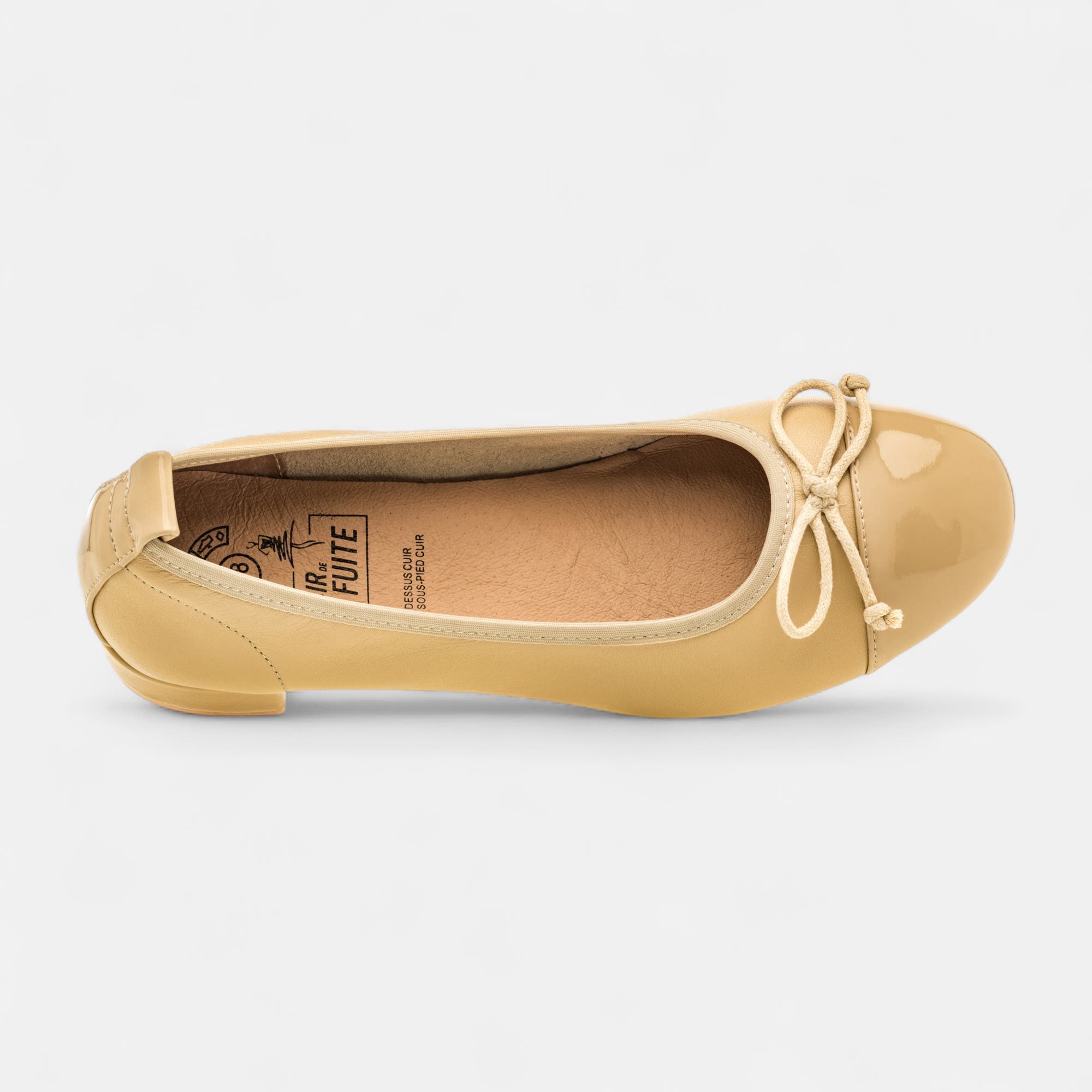 Escarpins Femme en cuir beige