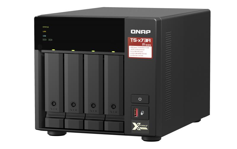 NAS TS-473A-8G 4-bay<br>NAS mit 4 Laufwerkschächten