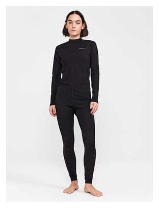 Collant Craft Pro Laine Mérinos Noir Femme