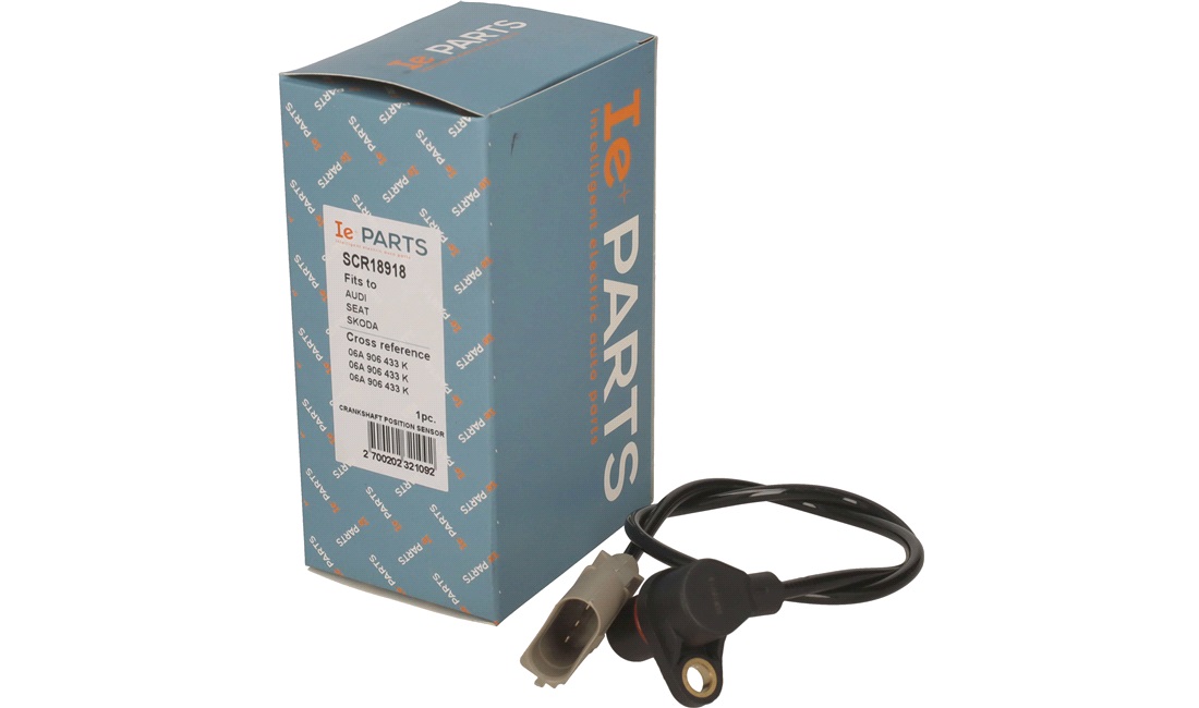Impulsensor, krumtapaksel