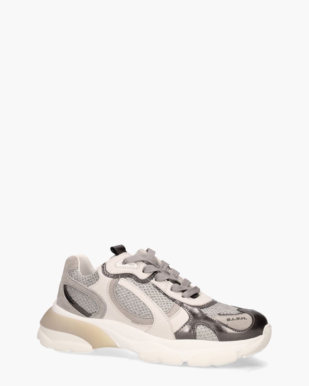 B.L.A.H. Muriel Wit/Grijs Damessneakers