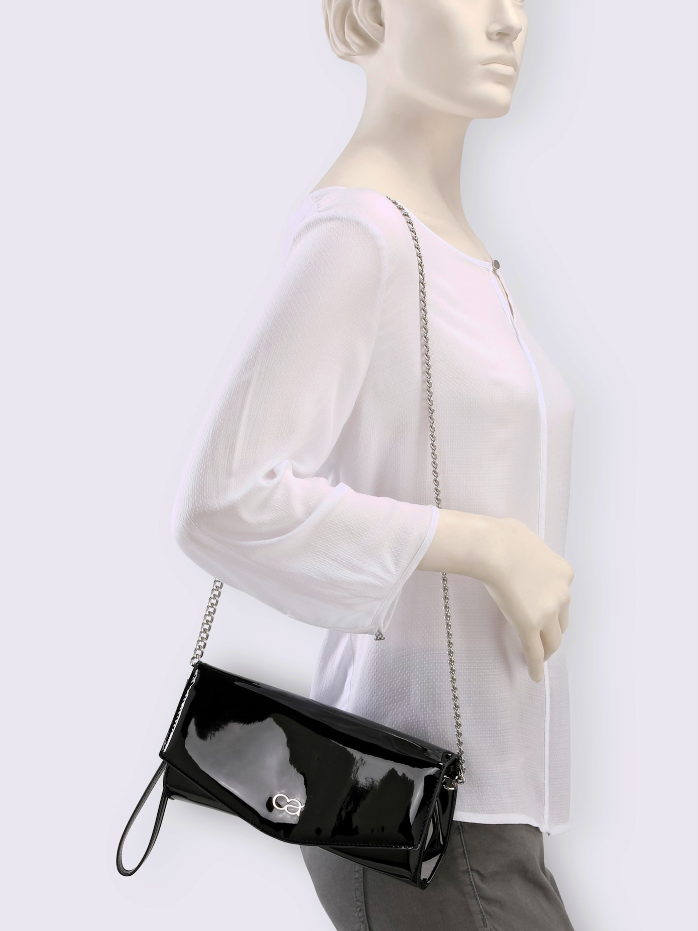 Sac imitation cuir vernis