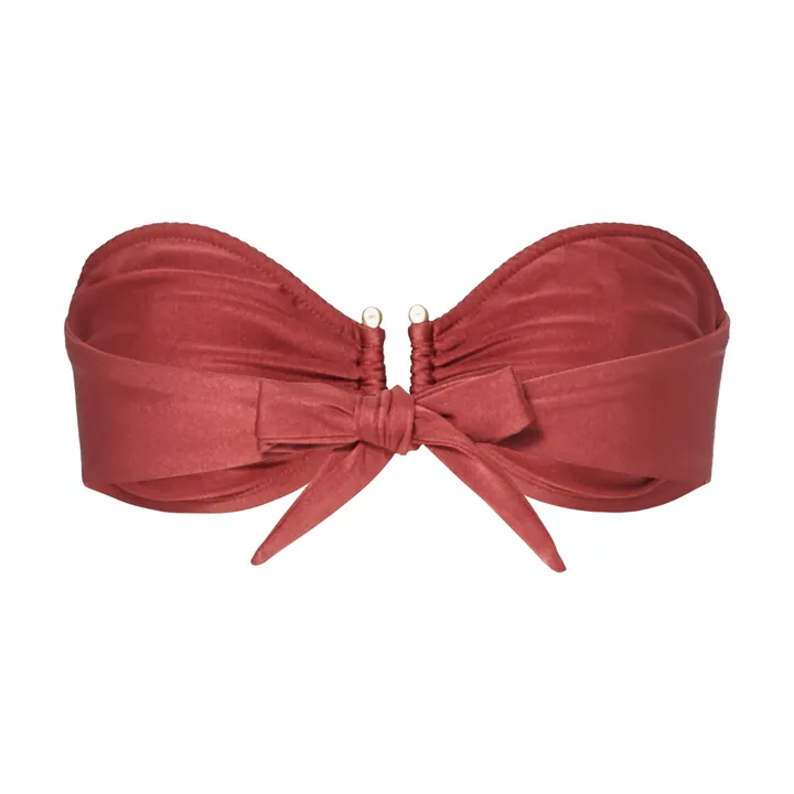 Alma Deia Haut de Maillot de Bain Bandeau | Vieux Rose