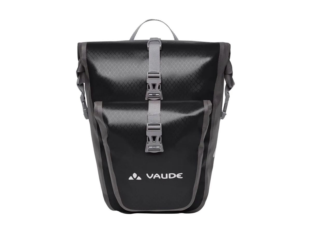 Vaude Aqua Back Plus dubbele fietstassen - Black