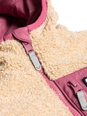 Viking Playtime Vendbar Fleecejakke, Plum