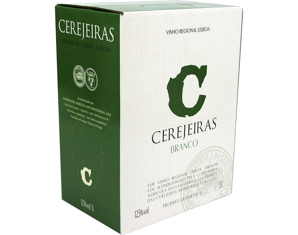 VINHO BRANCO CEREJEIRAS BAG IN BOX LISBOA 5L