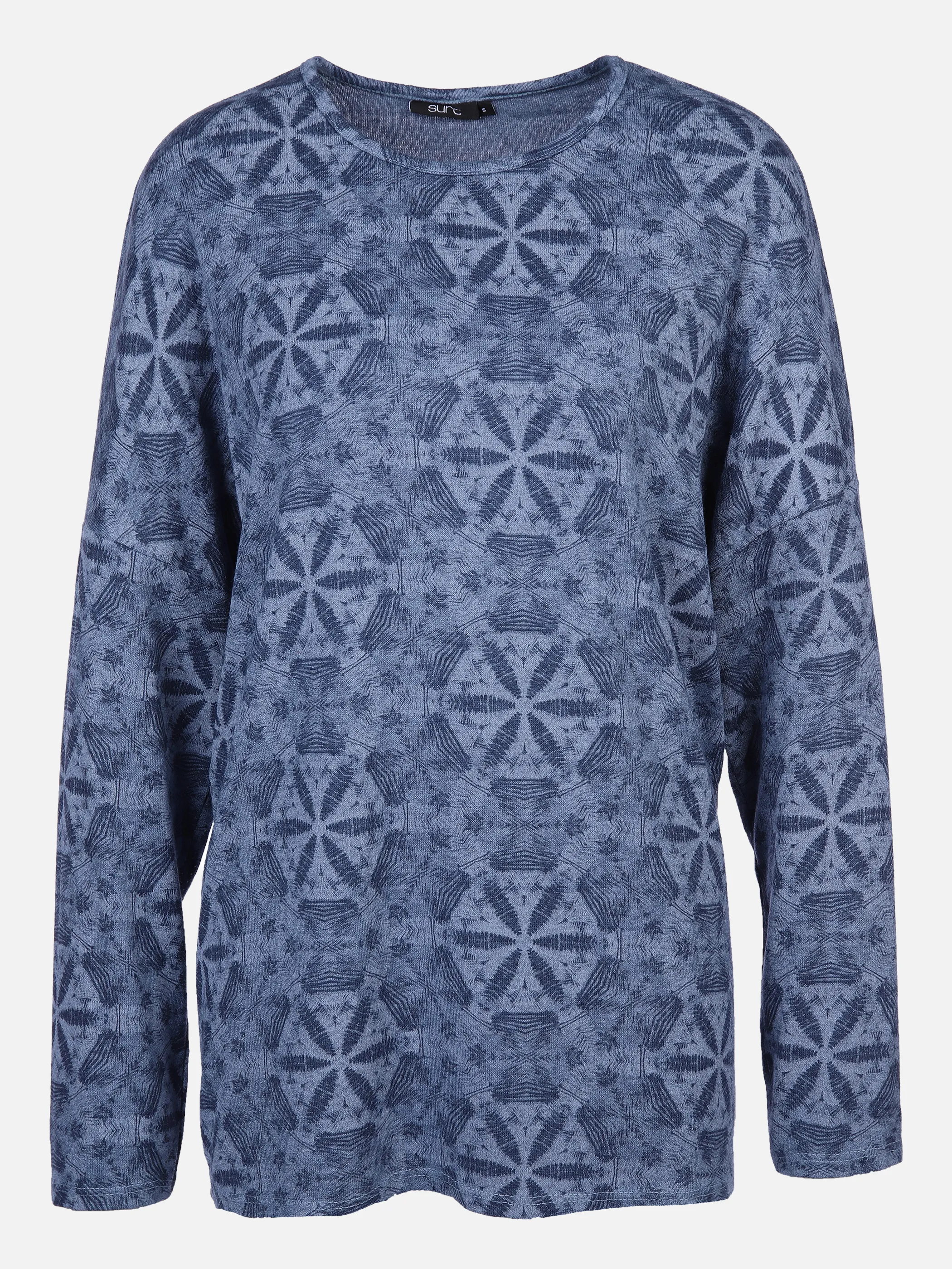 Damen Pullover mit Alloverprint