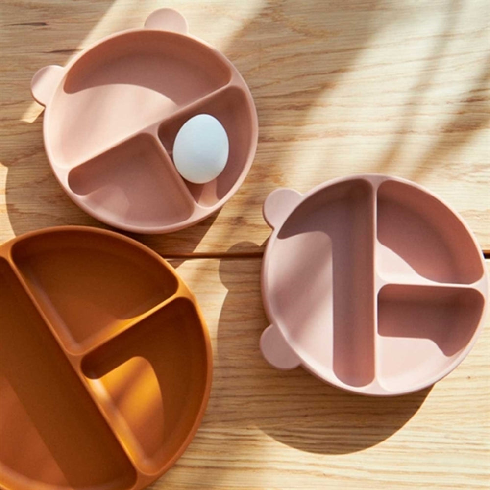 Conny Silicone Opdelte Skåle 2-pak Rose Mix - LieWood