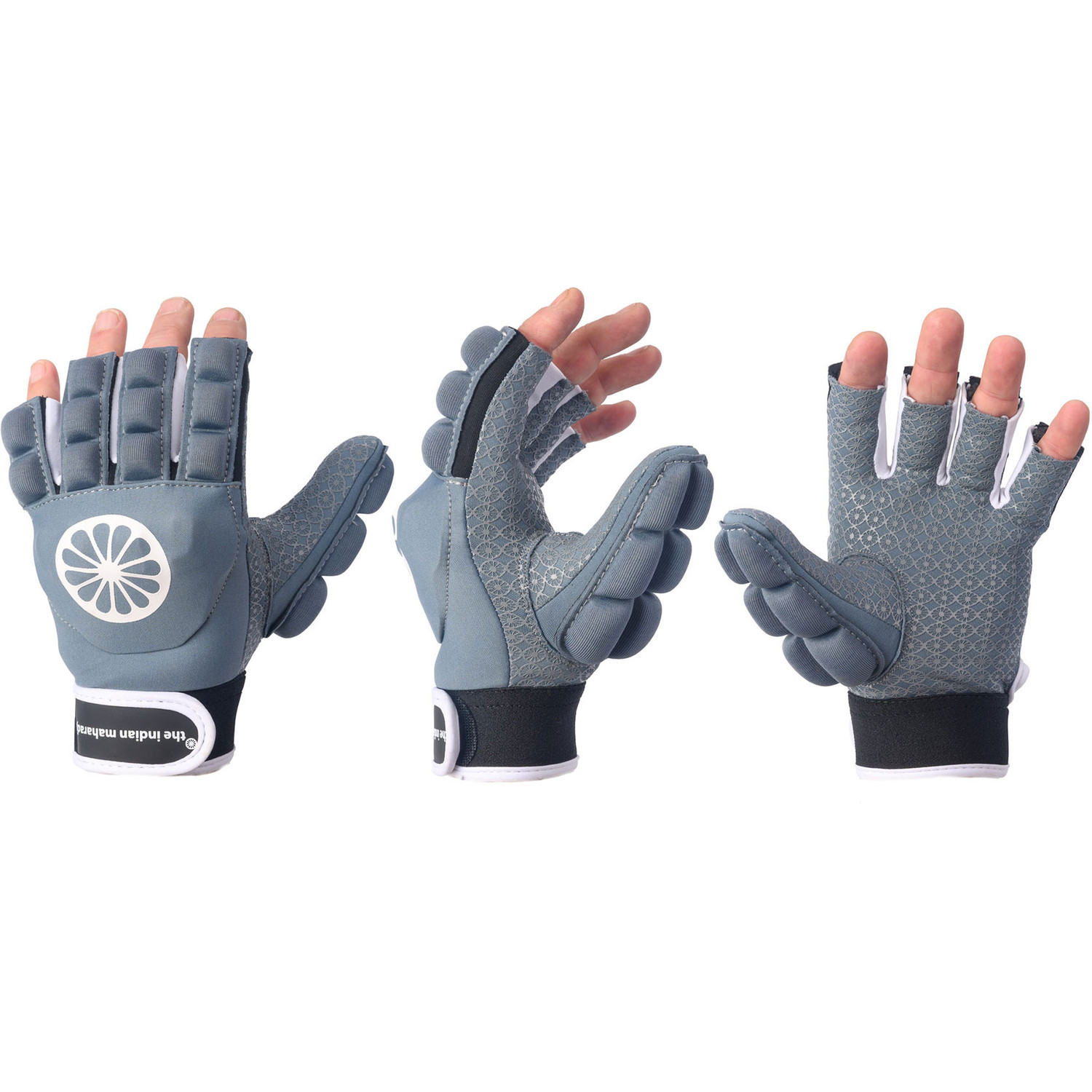 Indian Maharadja Handschoen Halve Vingers Links