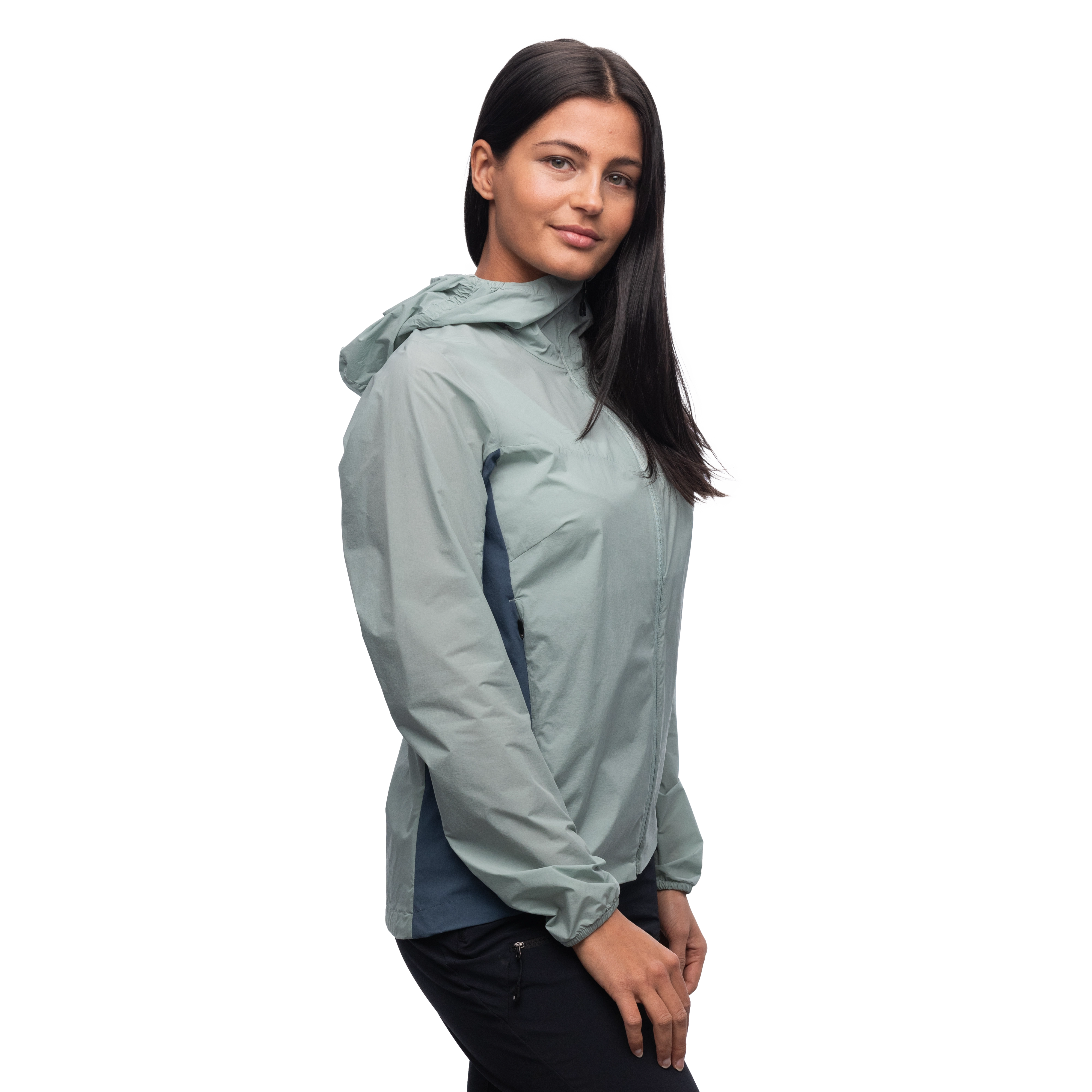 Rabot Lt Windbreaker W Jacket Misty Forest