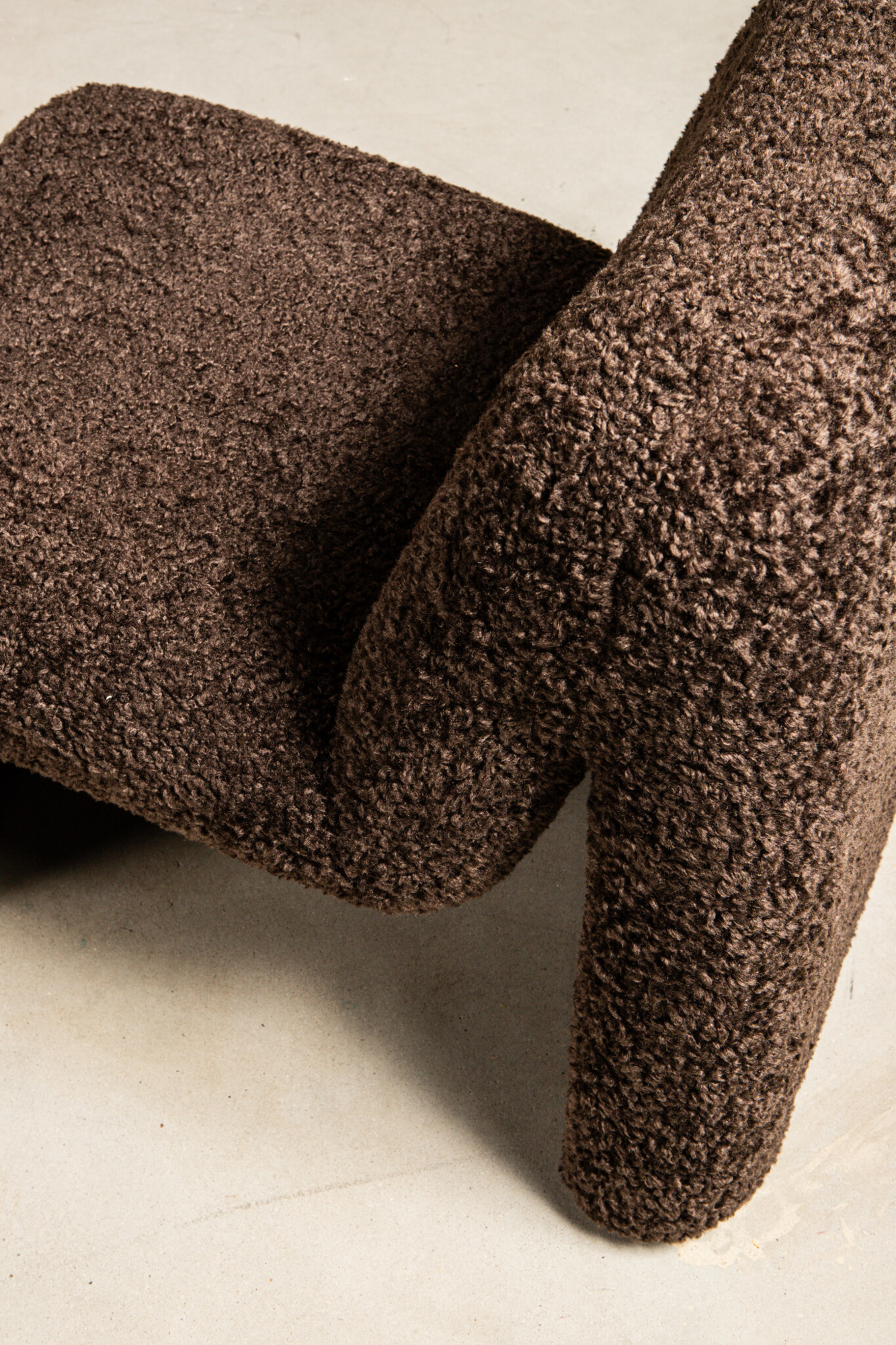 Fauteuil Kopenhagen teddy/coffee