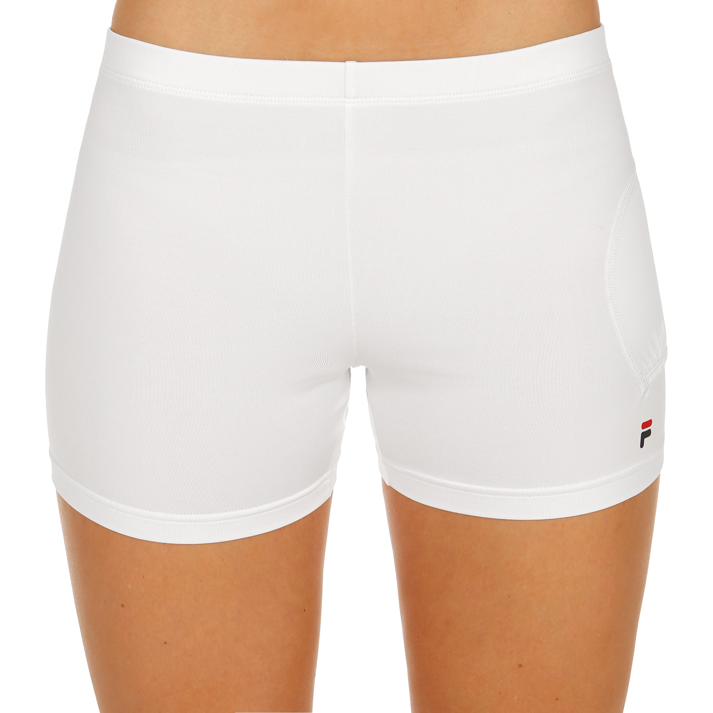 Fila Bella Short Avec Poche-balles Femmes - Blanc