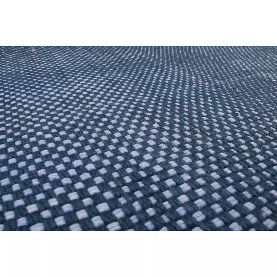 Esprit Handweb-Teppich Casa blau