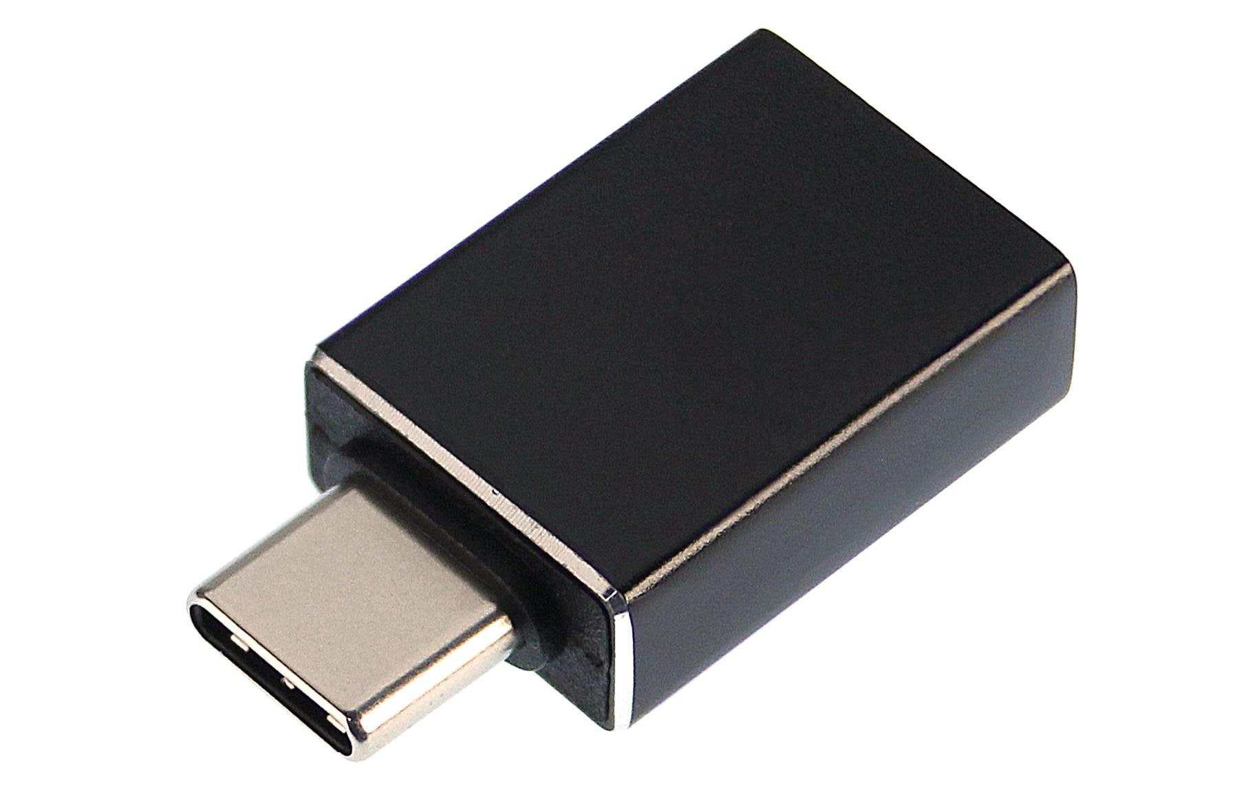 Adapter USB-C zu USB-AUSB3.1 3A, Aluminiumgehäuse
