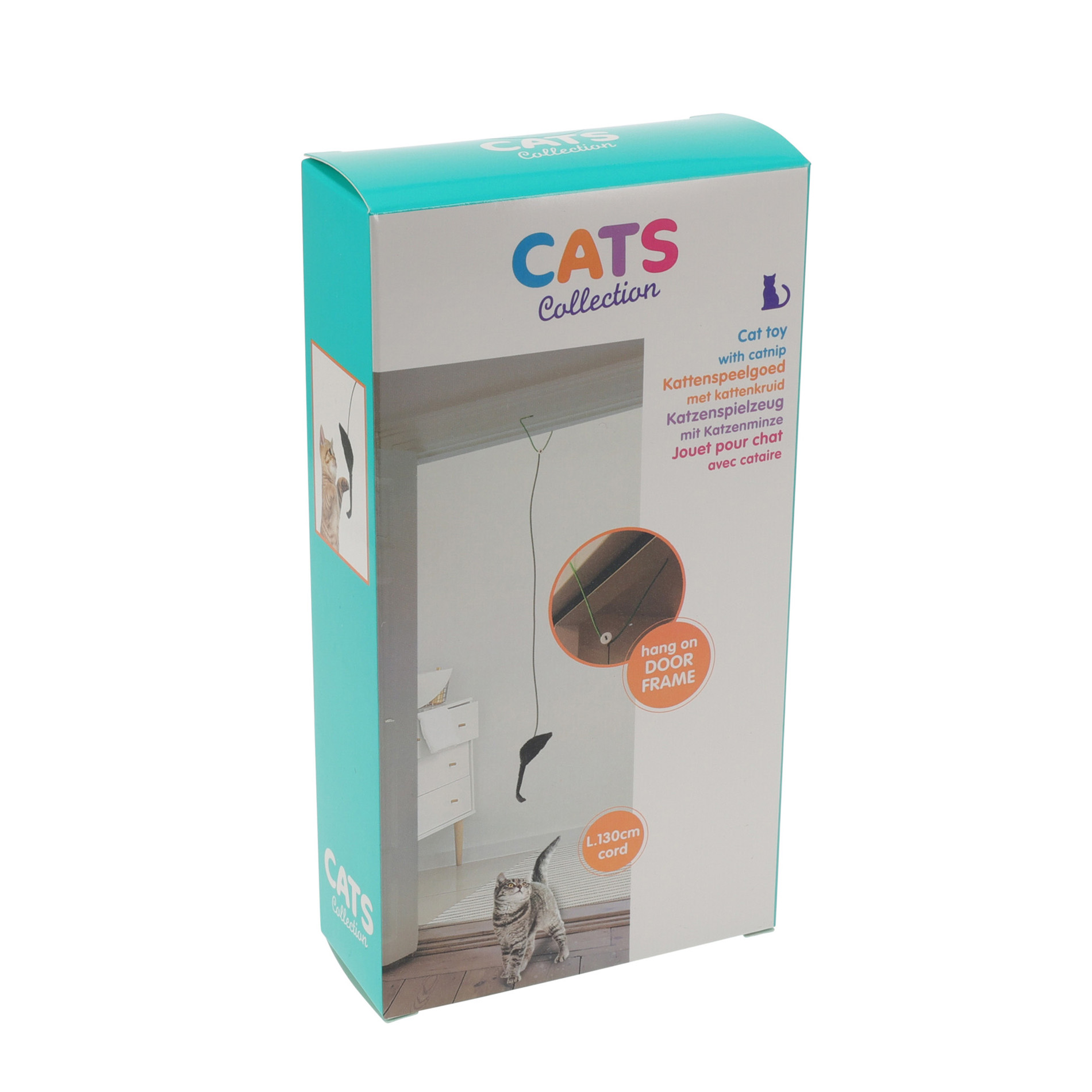 Katzenspielzeug Maus mit Katzenminze