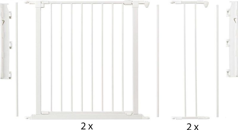 BabyDan Flex 2 x Deur Traphekje (90 - 192 cm)