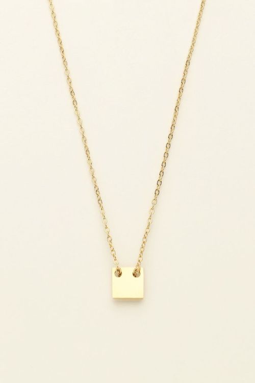 Ketting met vierkantje