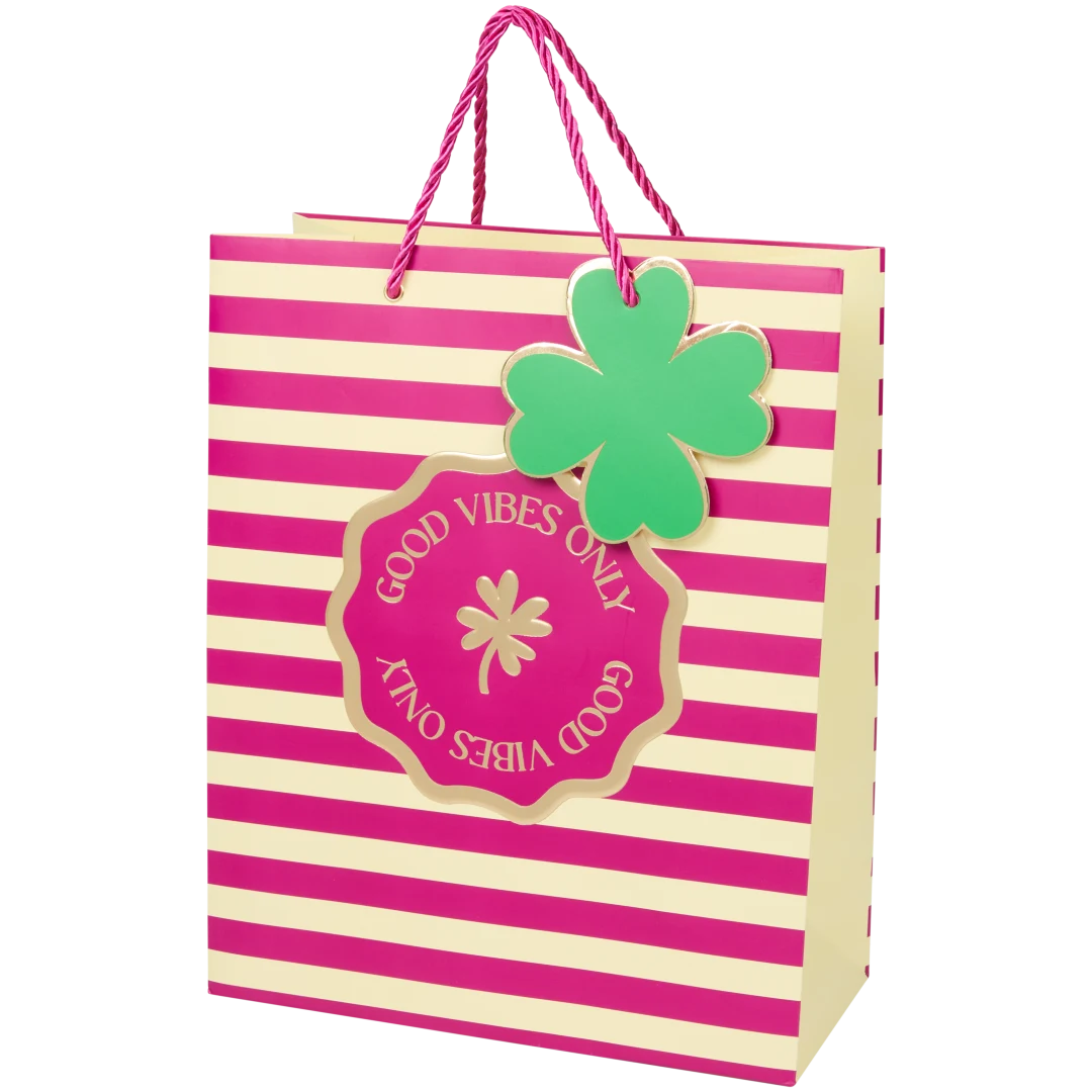 Sac cadeau à motif Avec